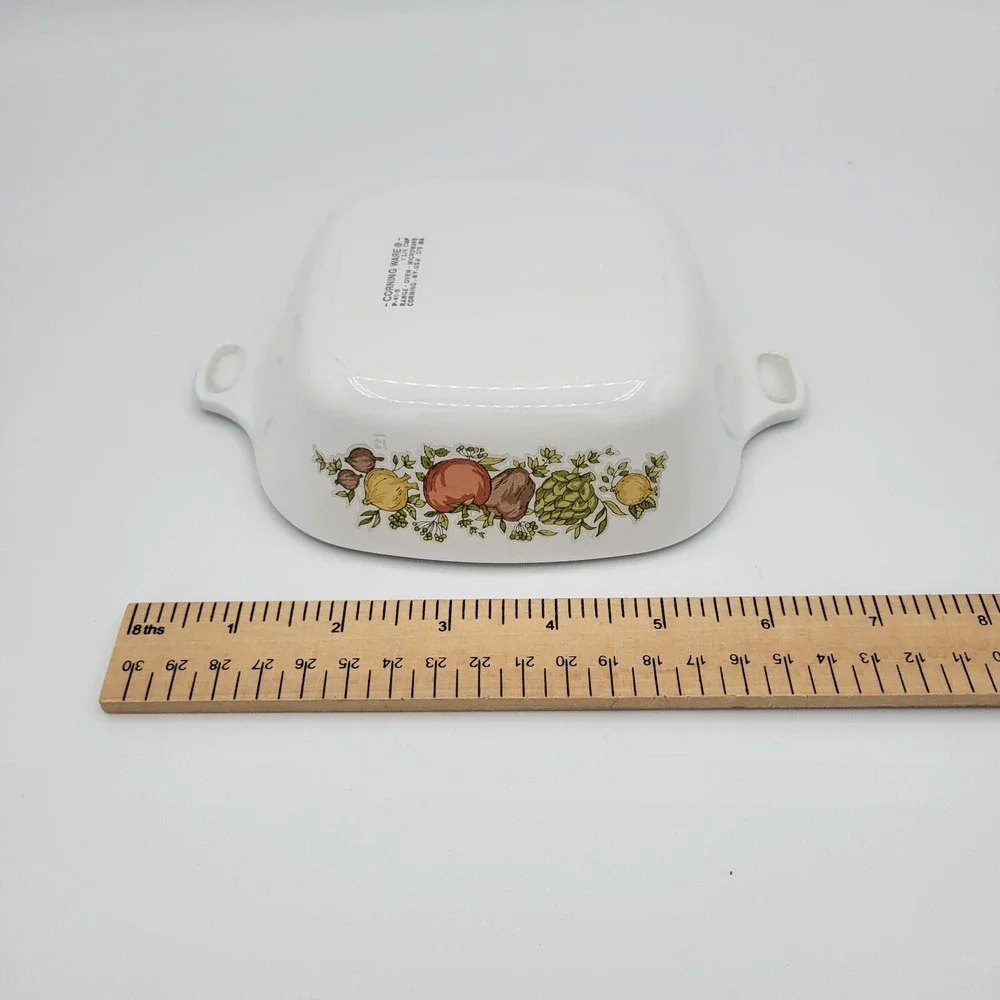 Corning Ware Spice Of Life 1 3/4 Cup Small Casserole‎ Dish Vintage Collectible